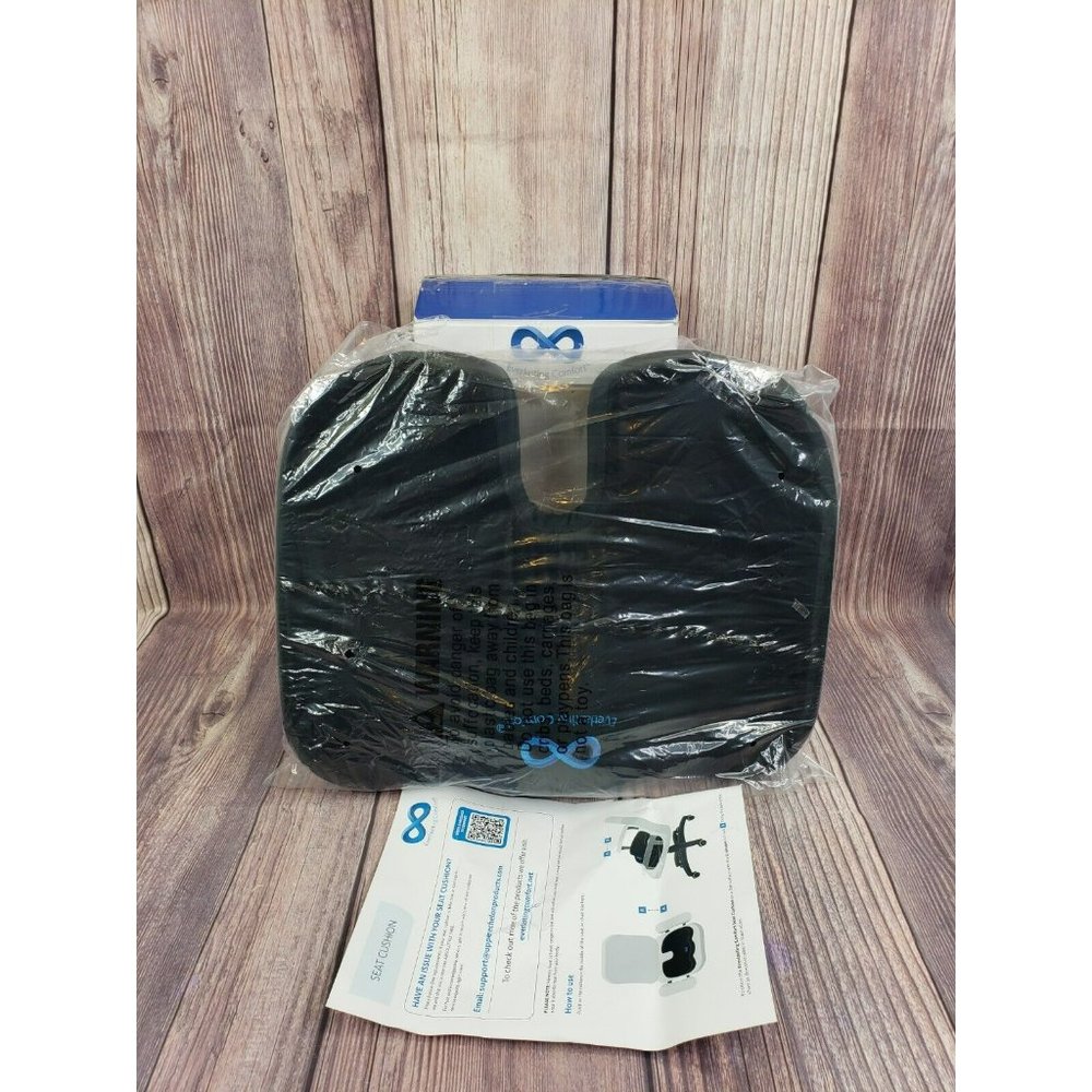 Everlasting Pressure Relief Seat Cushion for Long Sitting Hours - Black - Picture 10 of 12